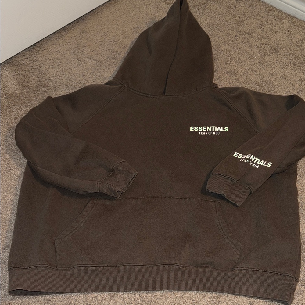 Muted green Essentials Fear of God Sweatshirt